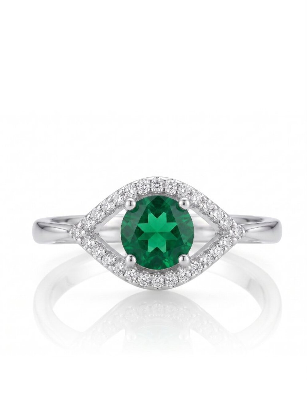 Evil Eye Spellbook Ring, 925 Sterling Silver Disney Hocus Pocus